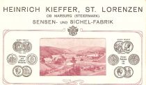 Priznanja za kvaliteto izdelkov Kiefferjeve tovarne (1912) title=