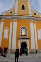 Slomškova cerkev v Ponikvi title=