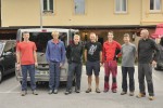 Skupinska slika pred odhodom v petek zjutraj title=